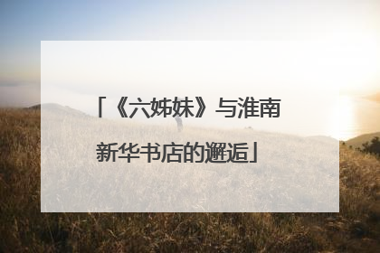 《六姊妹》与淮南新华书店的邂逅