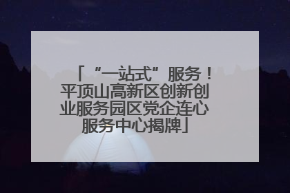 “一站式”服务！平顶山高新区创新创业服务园区党企连心服务中心揭牌