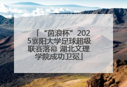 “茵浪杯”2025襄阳大学足球超级联赛落幕 湖北文理学院成功卫冕
