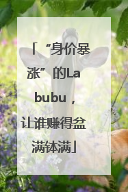 “身价暴涨”的Labubu，让谁赚得盆满钵满