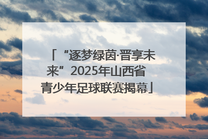 “逐梦绿茵·晋享未来”2025年山西省青少年足球联赛揭幕