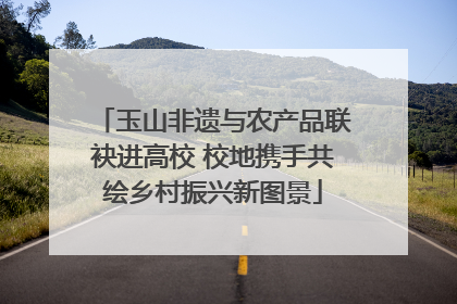 玉山非遗与农产品联袂进高校 校地携手共绘乡村振兴新图景