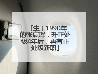 生于1990年的张宸珲，升正处级4年后，再有正处级新职