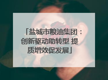 盐城市粮油集团：创新驱动助转型 提质增效促发展
