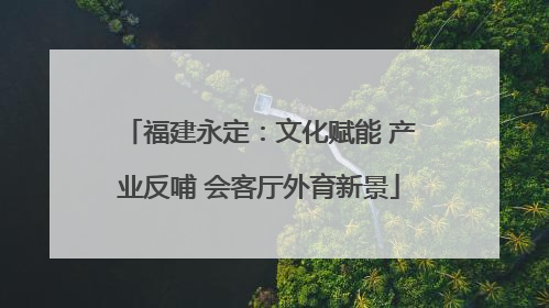 福建永定：文化赋能 产业反哺 会客厅外育新景