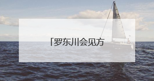 罗东川会见方大集团董事局主席方威一行