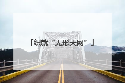 织就“无形天网”