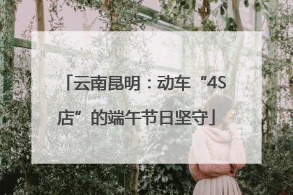 云南昆明：动车“4S店”的端午节日坚守