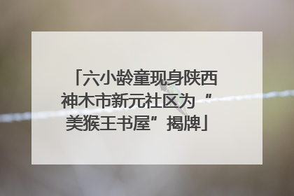 六小龄童现身陕西神木市新元社区为“美猴王书屋”揭牌