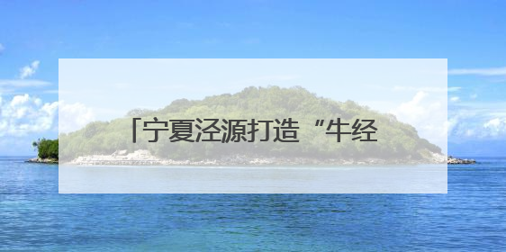 宁夏泾源打造“牛经济”全产业链 品牌价值突破35亿元