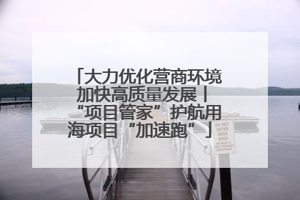 大力优化营商环境 加快高质量发展丨“项目管家”护航用海项目“加速跑”