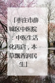 枣庄市薛城区中医院：中医生活化再启，本草飘香润民生