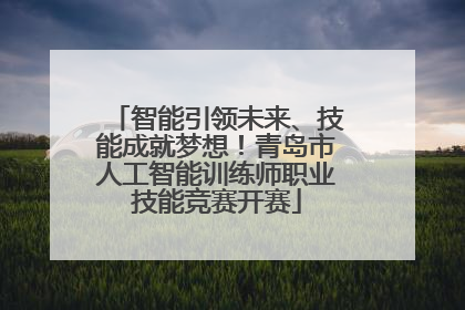 智能引领未来、技能成就梦想！青岛市人工智能训练师职业技能竞赛开赛
