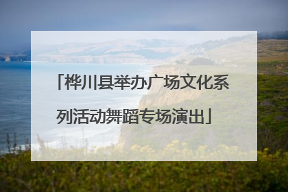 桦川县举办广场文化系列活动舞蹈专场演出