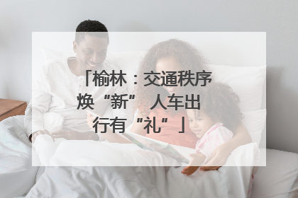 榆林：交通秩序焕“新” 人车出行有“礼”