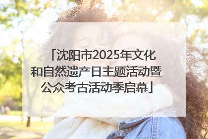 沈阳市2025年文化和自然遗产日主题活动暨公众考古活动季启幕