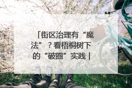 街区治理有“魔法”？看梧桐树下的“破圈”实践｜我在街区当书记