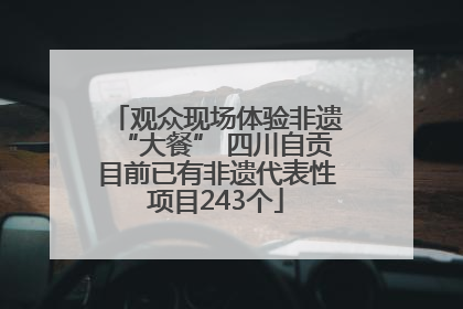 观众现场体验非遗“大餐” 四川自贡目前已有非遗代表性项目243个