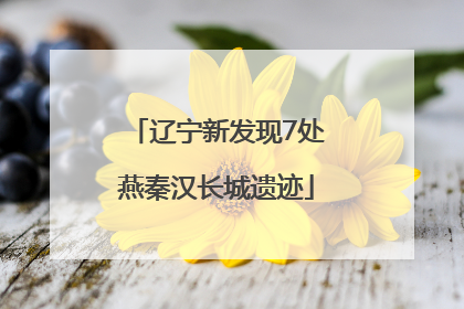 辽宁新发现7处燕秦汉长城遗迹