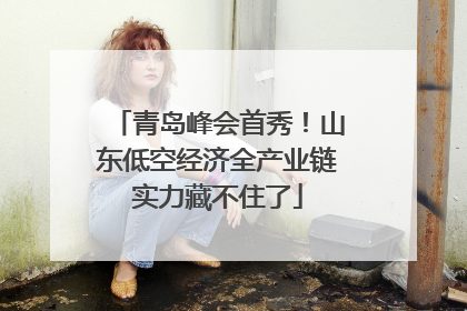 青岛峰会首秀！山东低空经济全产业链实力藏不住了