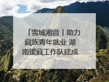 雪域湘音丨助力藏族青年就业 湖南援藏工作队建成西藏首个清洁能源装备园