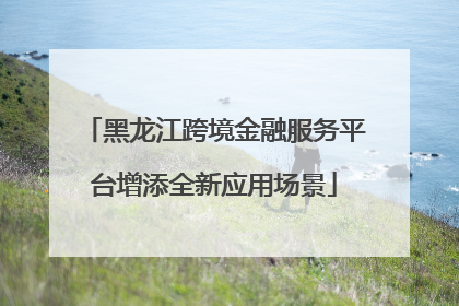 黑龙江跨境金融服务平台增添全新应用场景