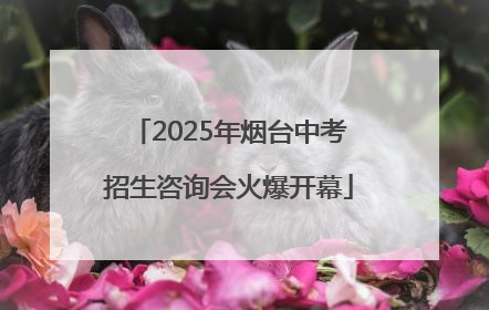 2025年烟台中考招生咨询会火爆开幕
