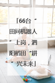 66台“田间机器人”上岗，泗阳稻田“耕”兴未来